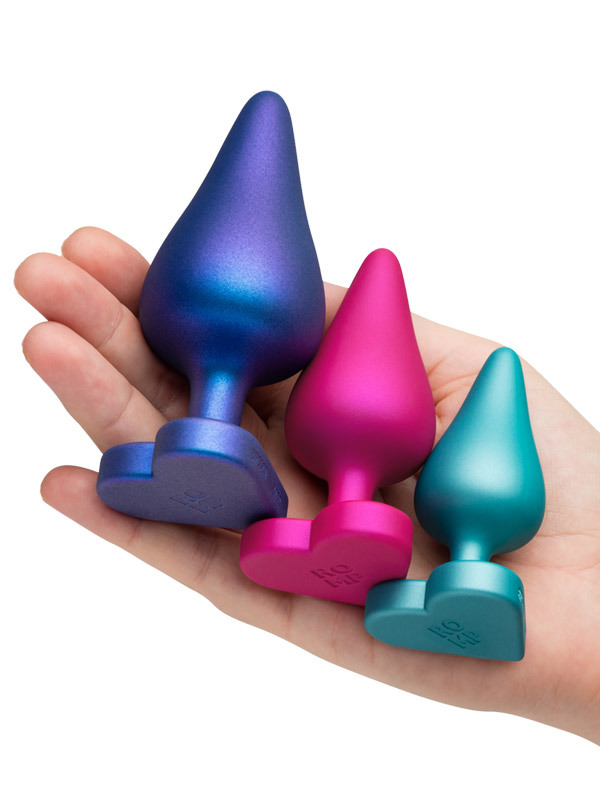 Kit de 3 plugs Romp Luster Sextoys Plug anal Oh! Darling