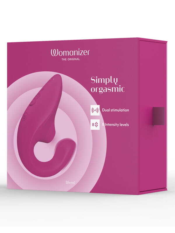 Double stimulateur Blend Womanizer rose fuchsia Sextoys Stimulateur clitoridien Oh! Darling