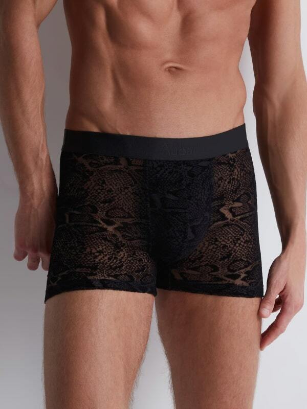 Boxer Black Python Aubade Lingerie Lingerie Homme Oh! Darling