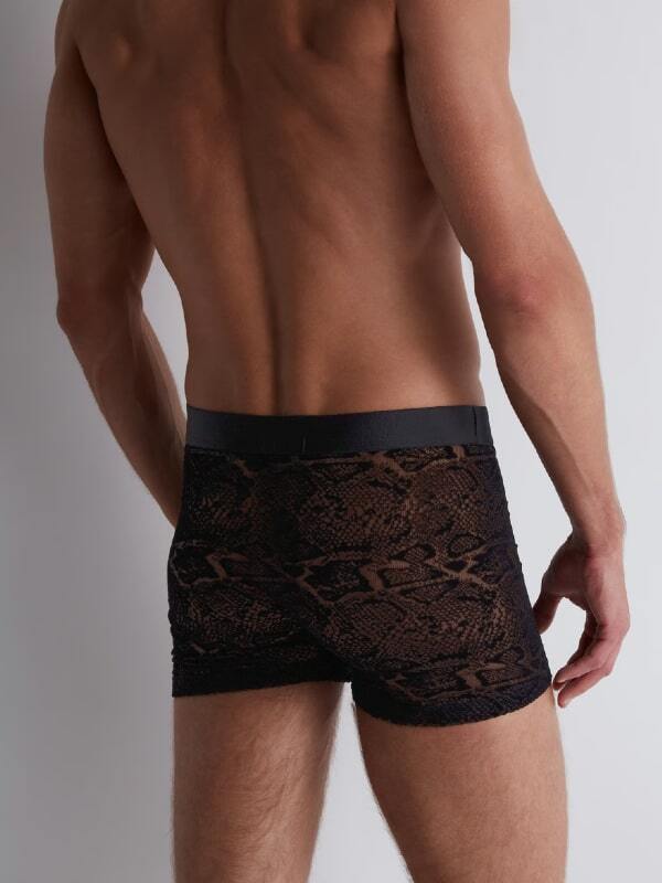 Boxer Black Python Aubade Lingerie Lingerie Homme Oh! Darling