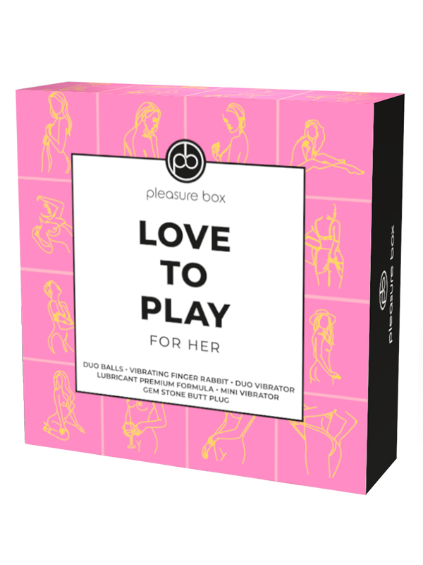 Coffret Love To Play pour elle Sextoys Coffret sextoy Oh! Darling