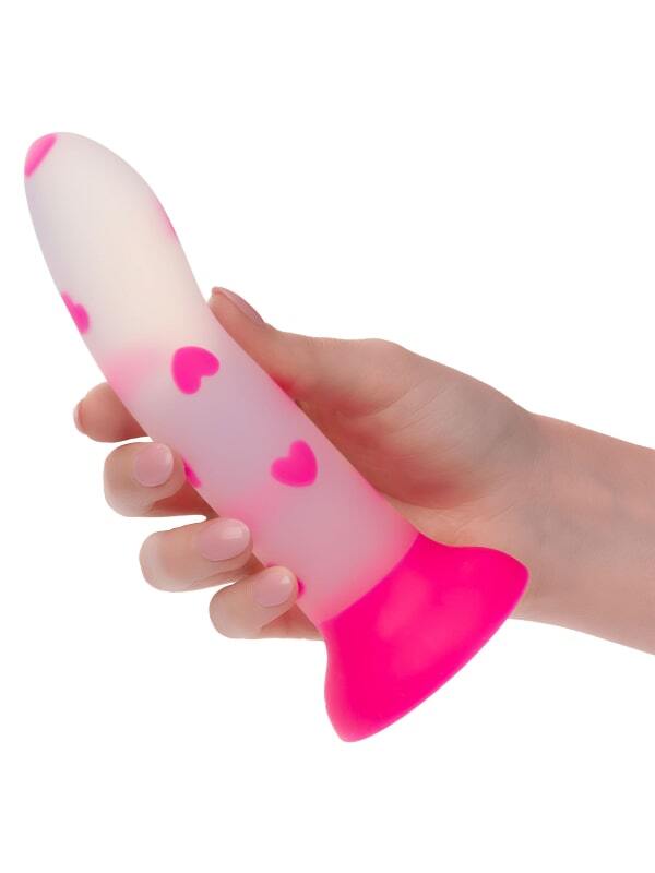 Gode Glow In The Dark Heart Calexotics Sextoys Gode Oh! Darling