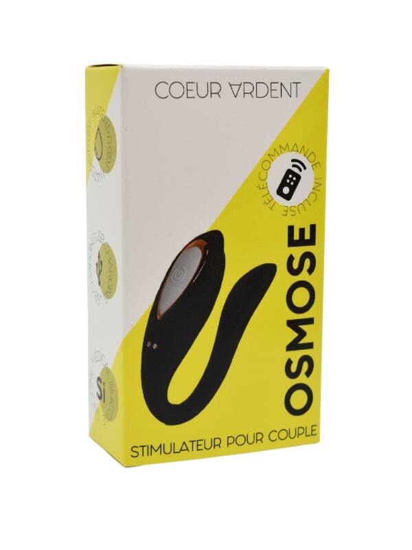 Stimulateur Télécommandé pour Couple Osmose Cœur Ardent Sextoys Oeuf vibrant / Vibromasseur couple Oh! Darling