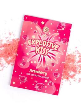 Sachet de bonbons pétillants Fraise Explosive Kiss Secret Play Les marques sexy Secret Play Oh! Darling