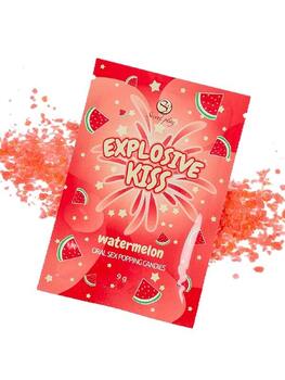 Sachet de bonbons pétillants Pastèque Explosive Kiss Secret Play Cad'Oh! Humour Oh! Darling