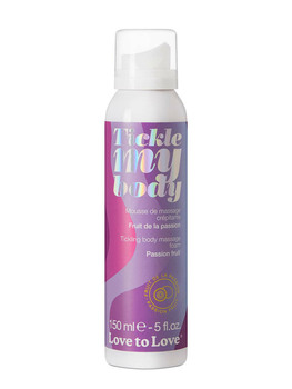 Mousse de massage crépitante Fruit de la Passion Tickle my Body Bien-être Massage du corps Oh! Darling