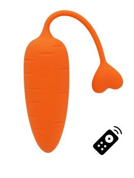 Œuf Vibrant Télécommandé Carrot Cœur Ardent Sextoys Oeuf vibrant Oh! Darling